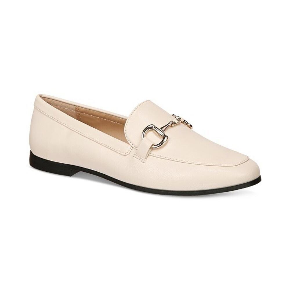 Alfani Women's Gayyle Flat Loafers Shoes White Size 9M